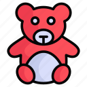 teddy bear, toy, bear, teddy, gift, love, soft, stuffed, animal