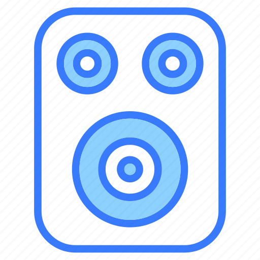 Speaker, sound, audio, music, volume, megaphone, loudspeaker icon - Download on Iconfinder