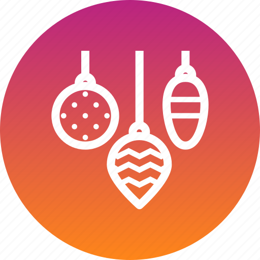 Ball, bauble, celebration, christmas, decoration, new year, hygge icon - Download on Iconfinder