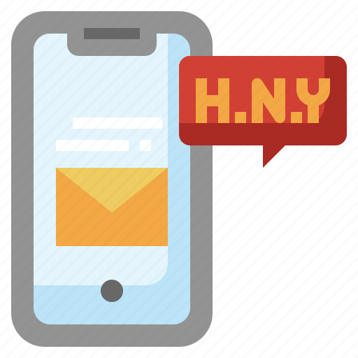 Message, new, year, smartphone, mail icon - Download on Iconfinder