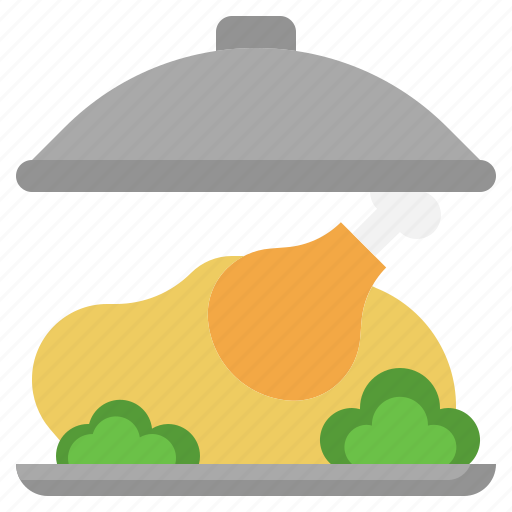 Roast, chicken, hot, dish, turkey, leg, thanksgiving icon - Download on Iconfinder