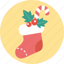 christmas, gift, sock, x'mas