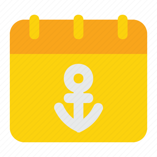 Harbor, cruise, schedule, shipping, calendar icon - Download on Iconfinder