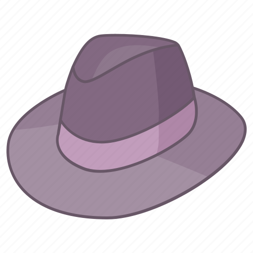 Fedora, felt, gangster, hat, headwear, trilby icon - Download on Iconfinder
