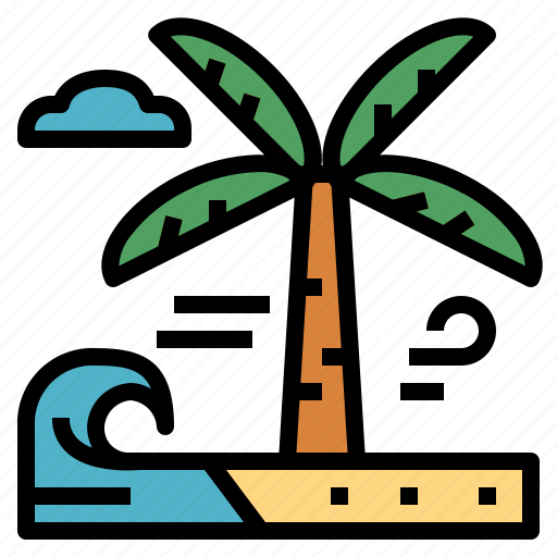 Beach, hawaii, nature, summer icon - Download on Iconfinder