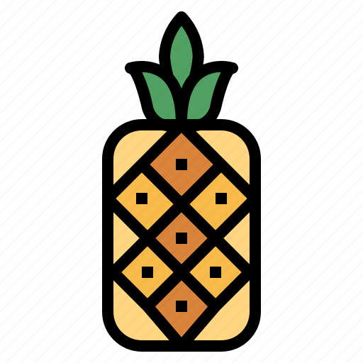 Fruit, natural, organic, pineapple icon - Download on Iconfinder