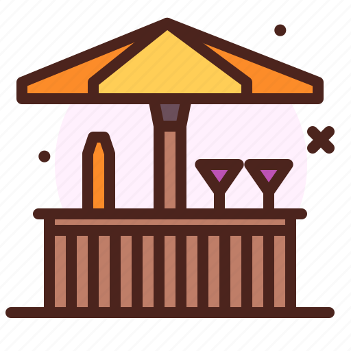 Bar, vacation, travel, tourism icon - Download on Iconfinder