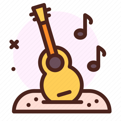 Guitar, vacation, travel, tourism icon - Download on Iconfinder