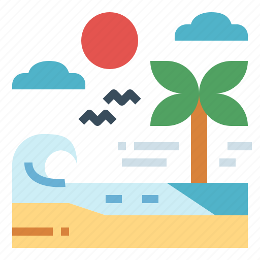 Beach, summer, sun, trip icon - Download on Iconfinder