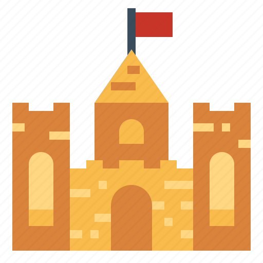 Beach, castle, childhood, sand, toy icon - Download on Iconfinder