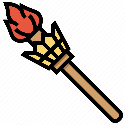 Fire, hawaii, light, torch icon - Download on Iconfinder
