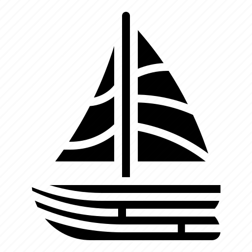 Boat, sailing, ship, transport, vehicle icon - Download on Iconfinder