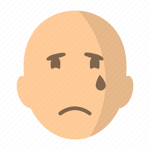 Cry, face, mourn, sad icon - Download on Iconfinder