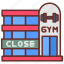 gym closed, gym, training, dumbbell, fitness, health, medicine, healthcare 