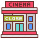 cinema closed, health, medicine, healthcare, medical, hospital, care