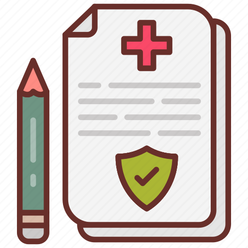 Health data, pencil, health, document icon - Download on Iconfinder