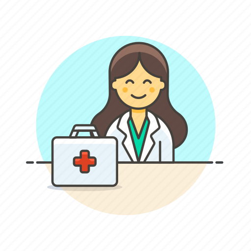 Doctor, health, care, help, hospital, medical, woman icon - Download on Iconfinder