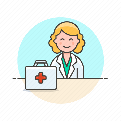Doctor, health, care, help, hospital, medical, woman icon - Download on Iconfinder