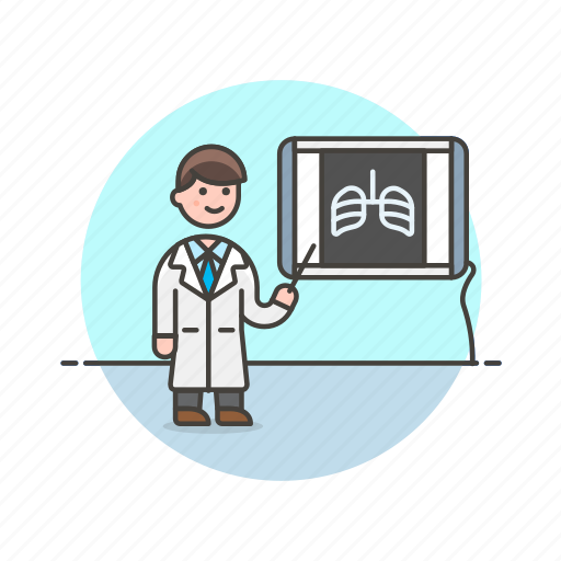 Doctor, health, ray, x, care, hospital, lung icon - Download on Iconfinder