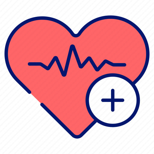 Heart, health, medical, heartbeat, cardio, sign, cardiogram icon - Download on Iconfinder