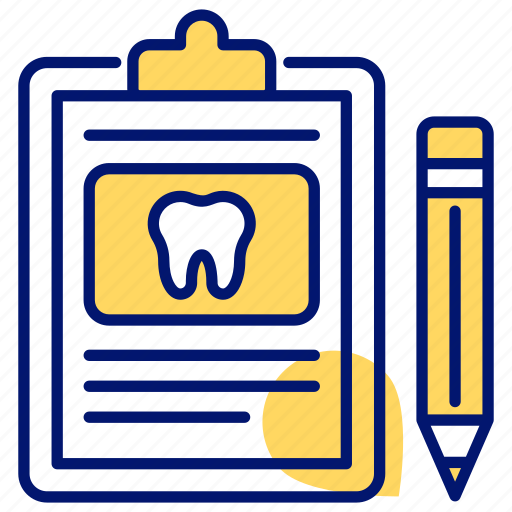 Dental, report, tooth, clipboard, healthcare, checkup, medical icon - Download on Iconfinder
