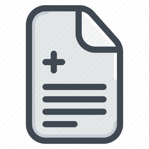 Hospital, medical, document, report icon - Download on Iconfinder