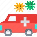ambulance, caroona, transport, medical help
