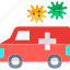 ambulance, caroona, transport, medical help 