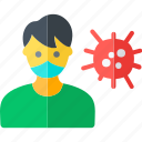 disease, flu, mask, virus