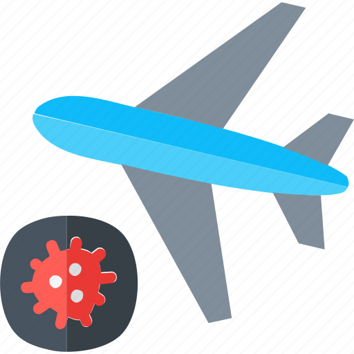 Airplane, unsafe, covid19, ban icon - Download on Iconfinder