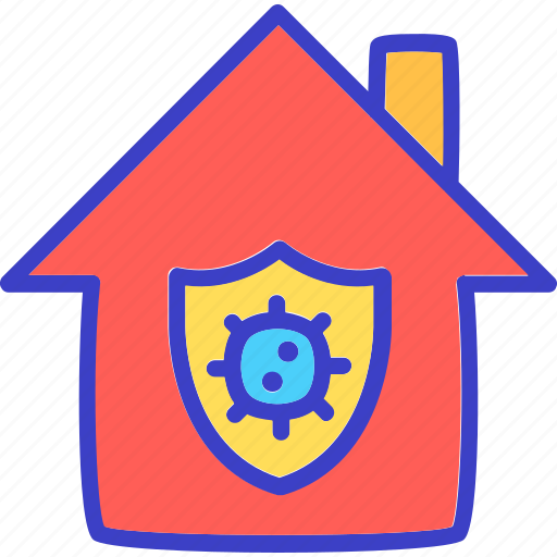 Home, estate, real, caroona virus icon - Download on Iconfinder