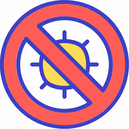 Ban, caroona, danger, covid icon - Download on Iconfinder