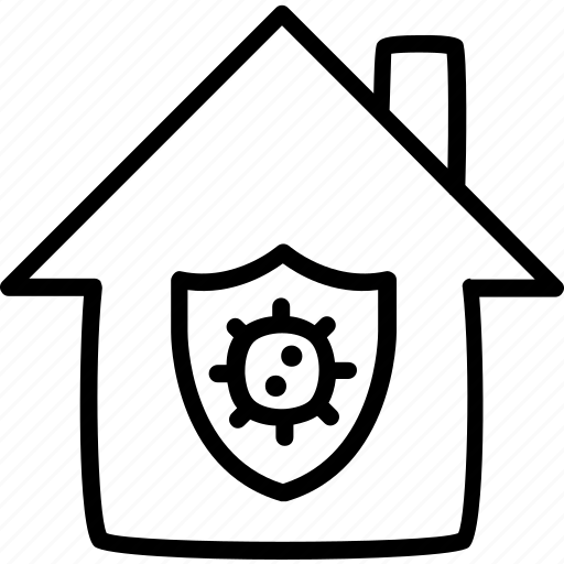 Home, estate, real, caroona virus icon - Download on Iconfinder
