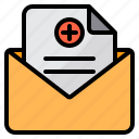care, health, healthcare, mail, medical, report