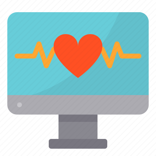 Care, health, healthcare, heart, medical, rate, report icon - Download on Iconfinder