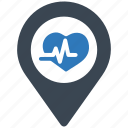 health, hospital, location, map, medical, pin, pointer