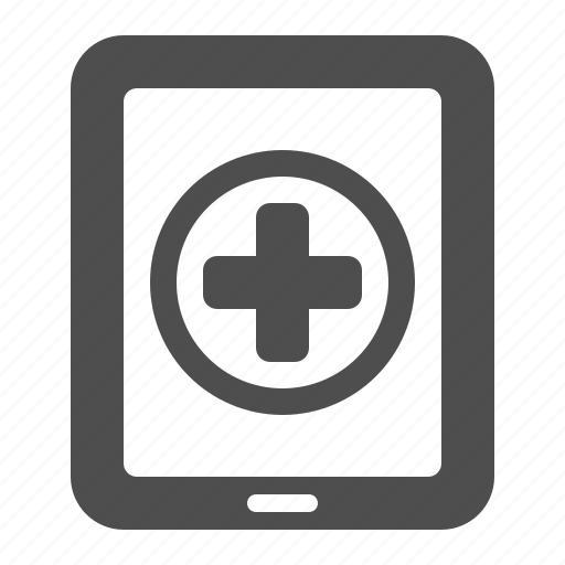 Tablet, online, digital, health, healthcare icon - Download on Iconfinder