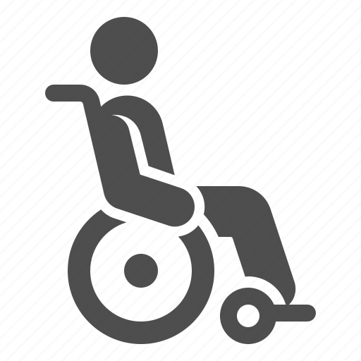 Handicap, invalid, man, patient, wheelchair icon - Download on Iconfinder