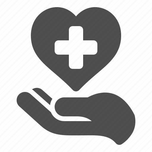 Cardiology, hand, health, health care, medicine icon - Download on Iconfinder