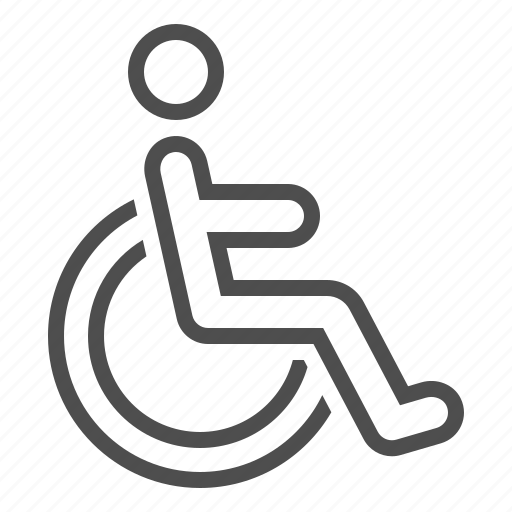 Handicap, man, wheelchair icon - Download on Iconfinder