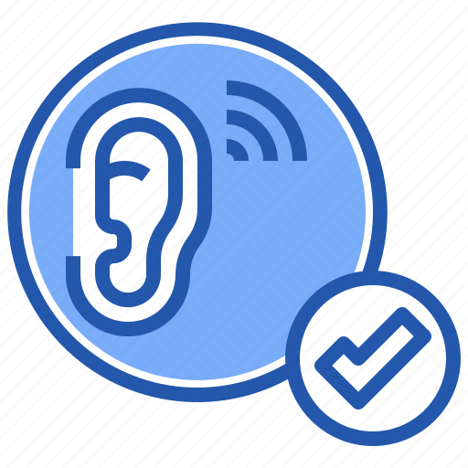 Ear, health, check, healthcare, medical, test icon - Download on Iconfinder