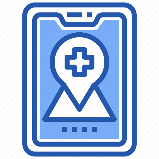Map, health, check, healthcare, medical, tablet icon - Download on Iconfinder