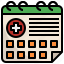 calendar, health, check, healthcare, medical 