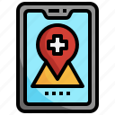 map, health, check, healthcare, medical, tablet