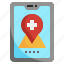 map, health, check, healthcare, medical, tablet 