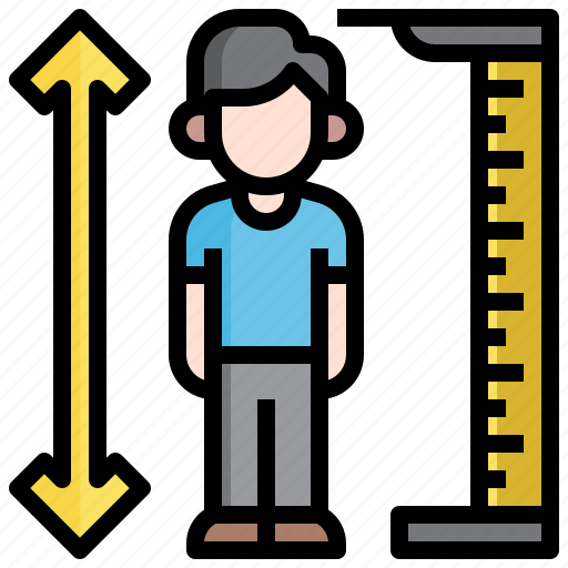 Height, meter, tall, scale, measurement icon - Download on Iconfinder