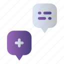 speech bubble, chat, message, chat box, text