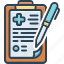 health report, health, report, prescription, checklist, record, medical report 