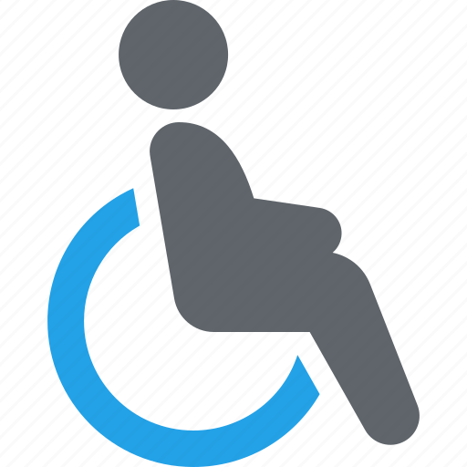 Disability, handicap, wheelchair icon - Download on Iconfinder