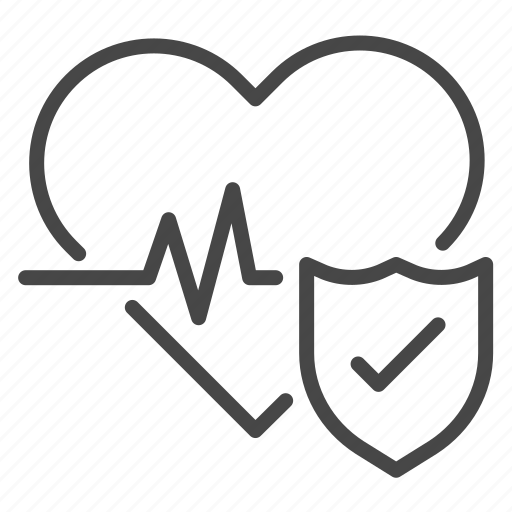 Cardio, health, heart, insurance, protection, risk management icon - Download on Iconfinder